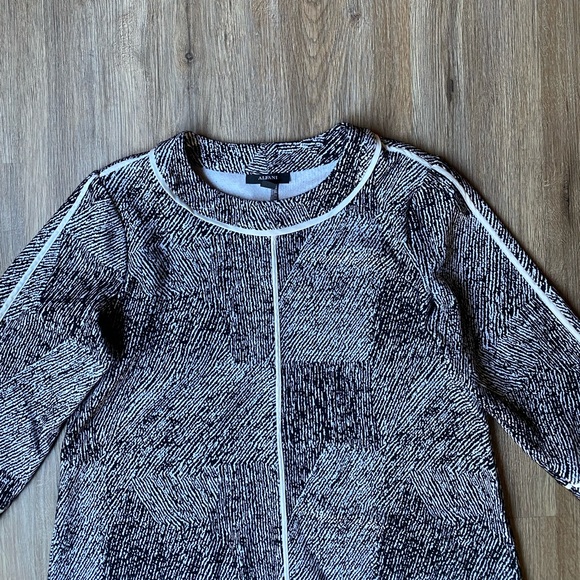 Alfani CrewNeck Texture Top - Picture 3 of 12